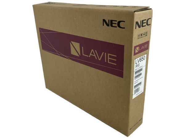 未使用 NEC Lavie LV650 Ryzen 7 3750H 2.3GHz 6GB SSD512GB ノートPC パソコン N8561685