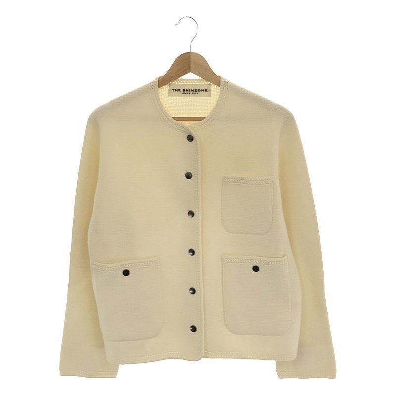 Shinzone / シンゾーン | 2024SS | KNIT JACKET ニットジャケット | F | レディース