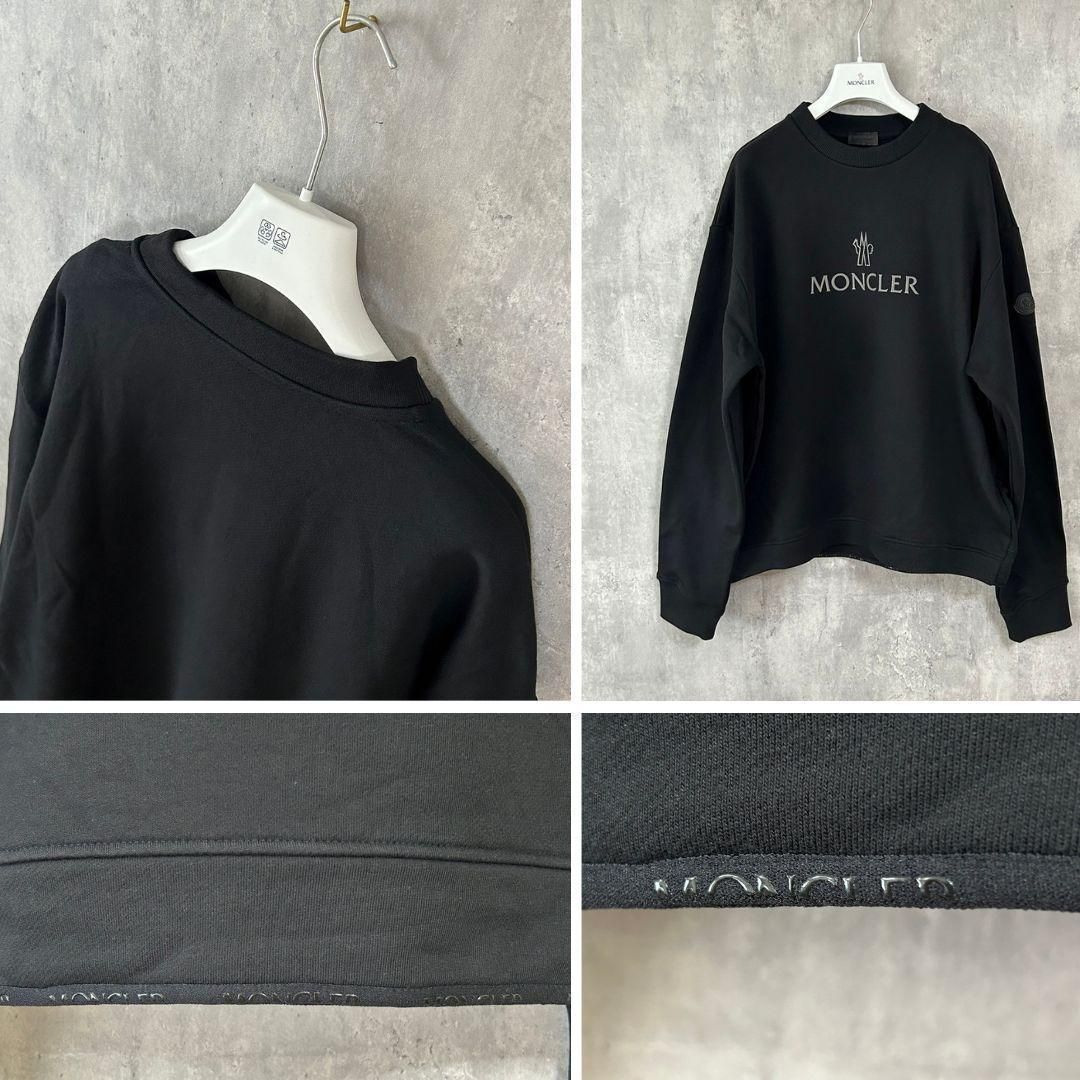 ☆新品未使用・本物保証☆MONCLER Logo Sweatshirt ロゴ入り ☆新品未使用・本物保証☆MONCLER Logo Sweatshirt ロゴ入り