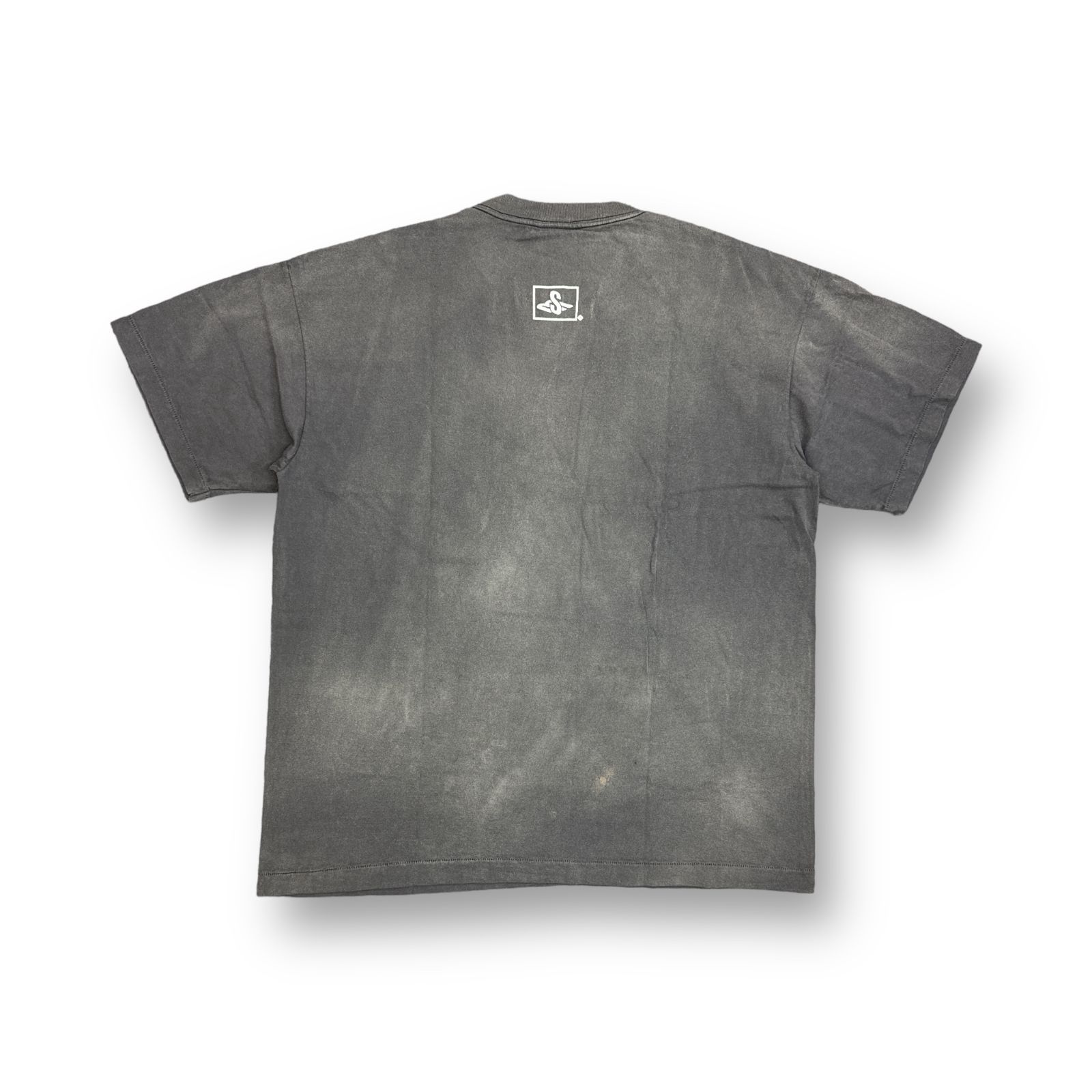 未使用品 SAINT MICHAEL 24SS SMX_SS TEE ヴィンテージ加工 プリント T  