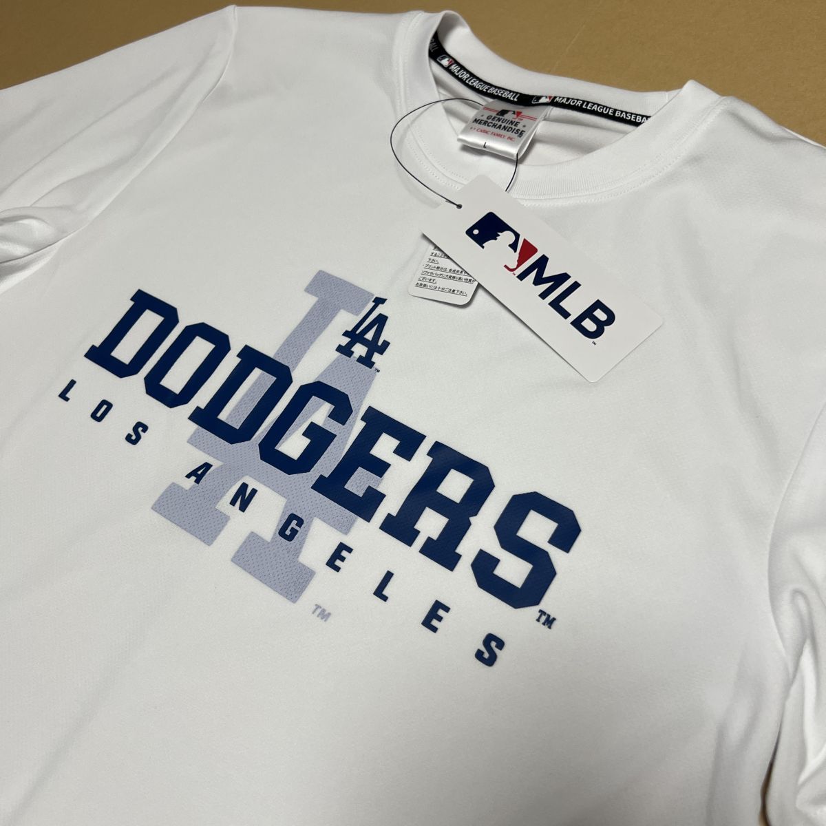 送料390円可能商品 ドジャース Dodgers MLB 新品 メンズ メジャーリーグ 大谷翔平 山本由伸 半袖 Tシャツ[C5437MR-N0-LL] 一 三 参 QWER