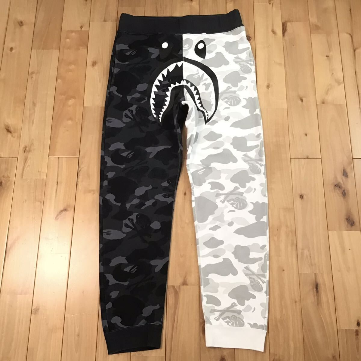NEIGHBORHOOD × BAPE シャーク パンツ Lサイズ a bathing ape shark 