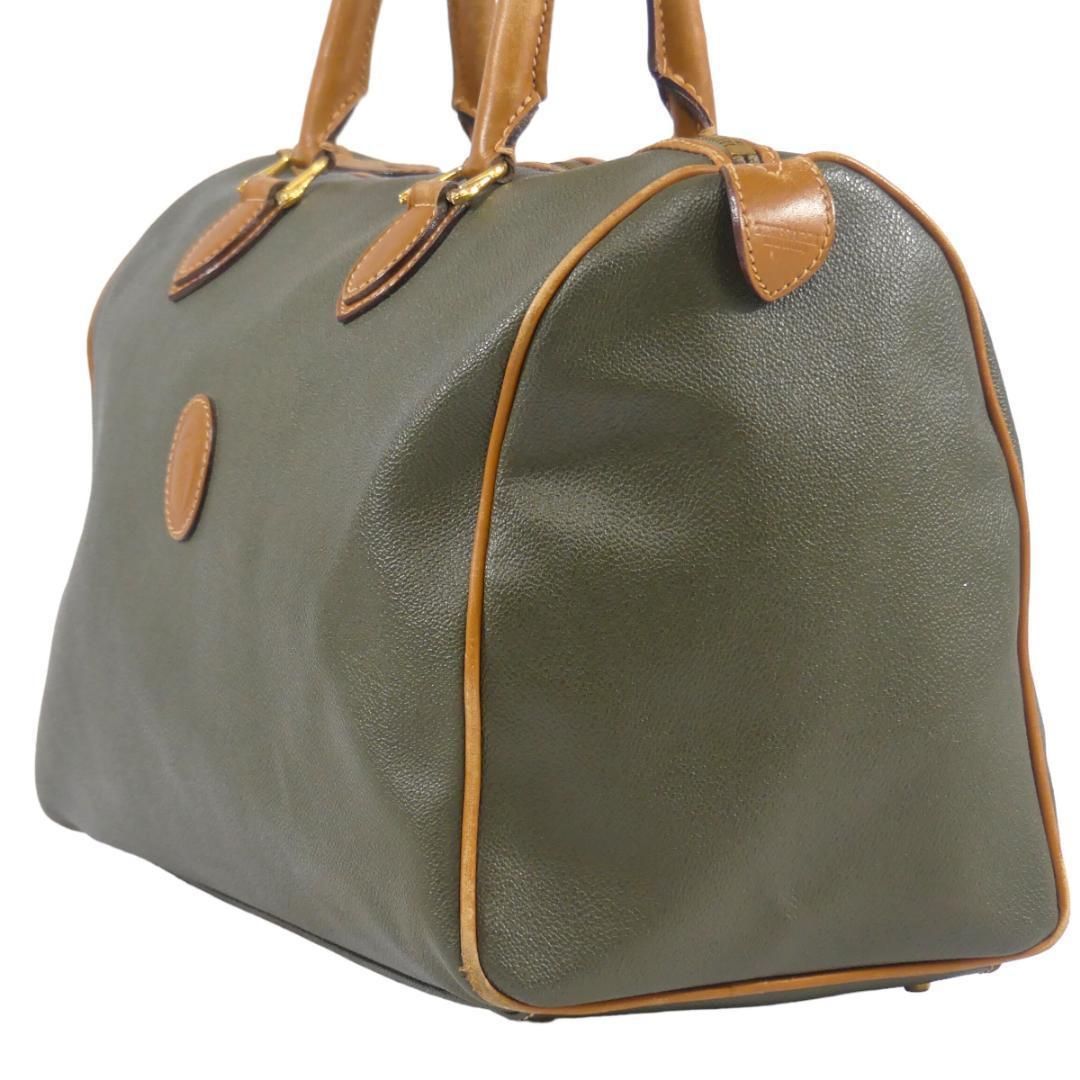 059 美品 TRUSSARDI イタリア製　ダークグリーン ボストンバッグ 1794775474.jpg?1674097565