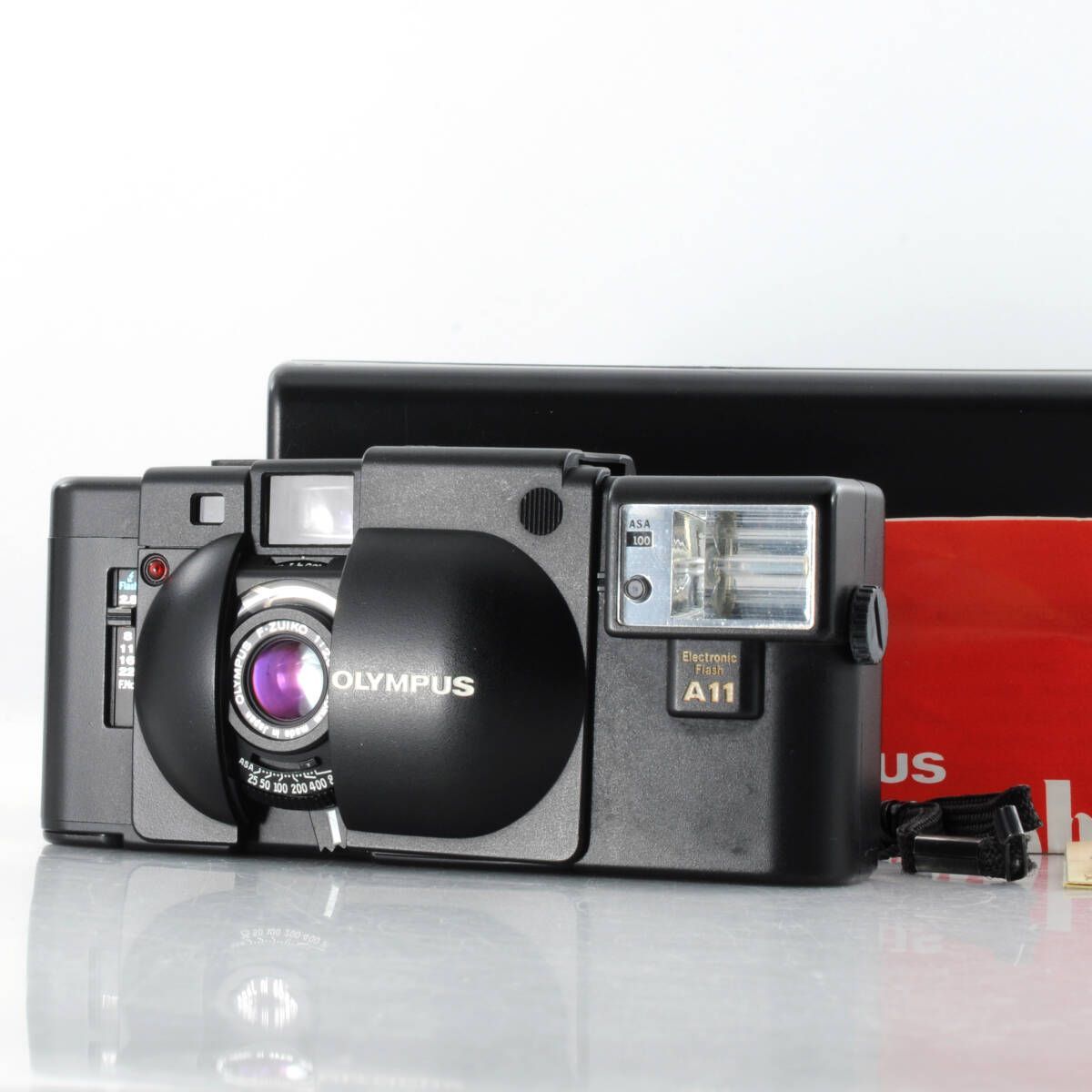 オリンパス OLYMPUS XA A11 フラッシュ オリジナルボックス付き M533