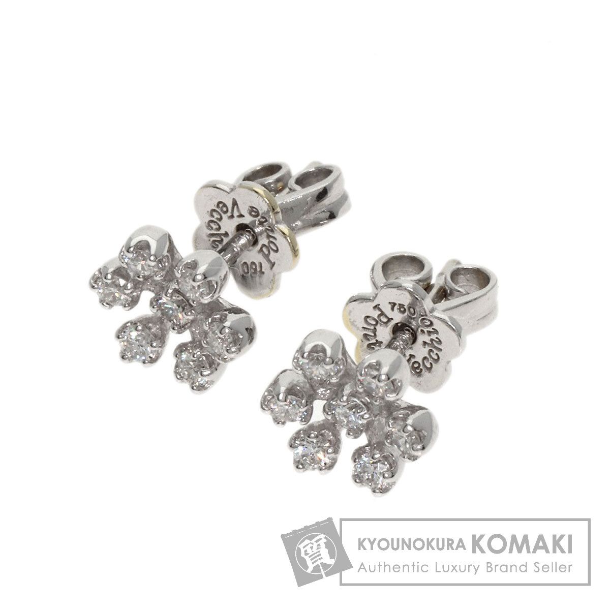 Ponte Vecchio ポンテヴェキオ フラワー ダイヤモンド ピアス