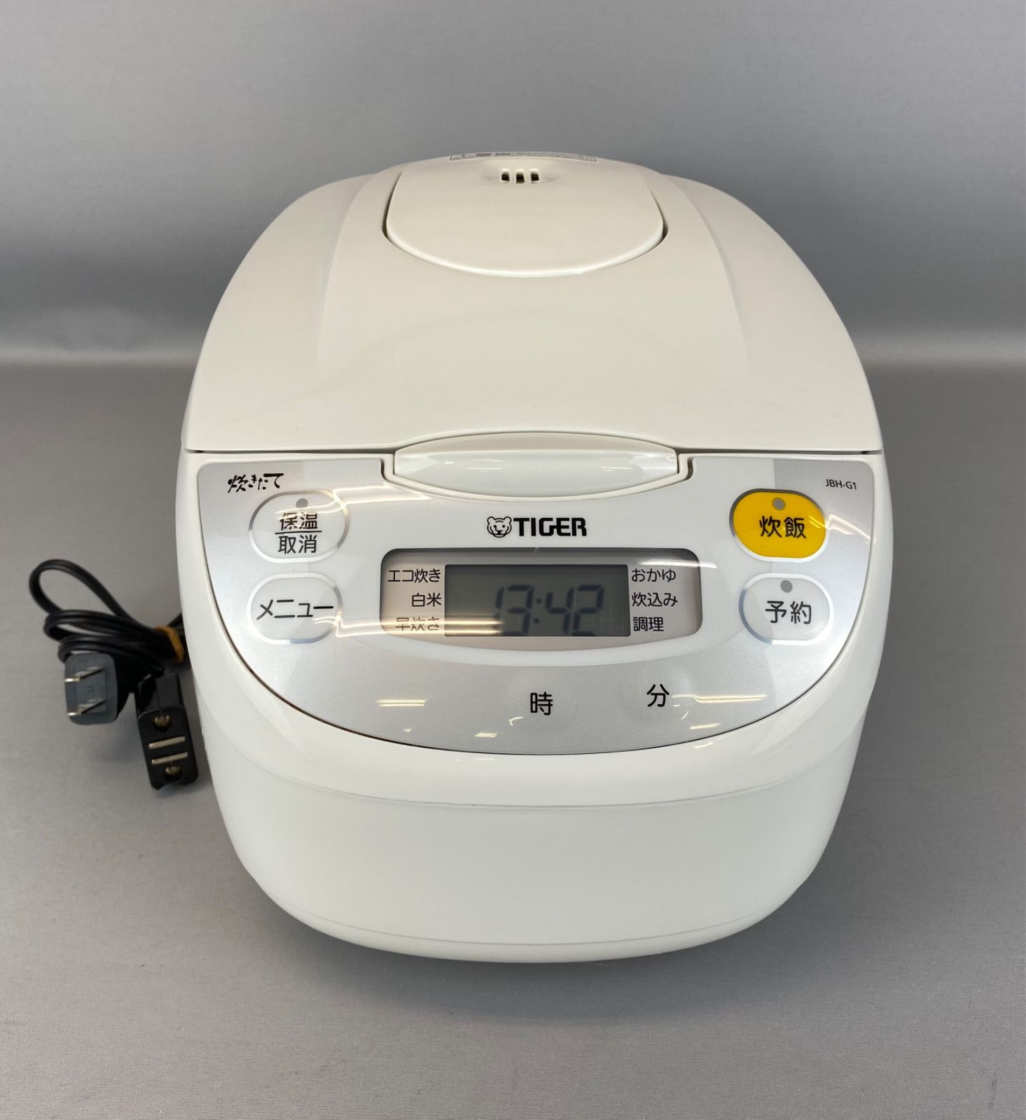 F4上C10 美品 TIGER タイガー マイコン 炊飯ジャー JBH-G101