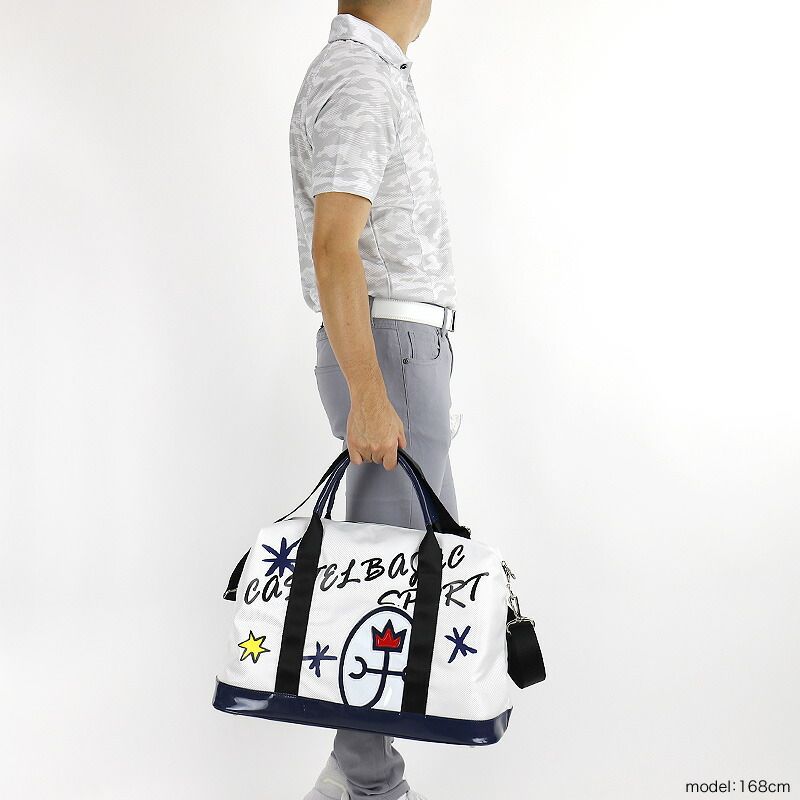 無限の可能性 カステルバジャック ボストンバッグ メンズ ブランド CASTELBAJAC SPORT カステルバジャックスポーツ 7235381303 ゴルフバッグ ショルダーバッグ 2WAY 1泊 日帰り 旅行 レジャー スポーツ レディース オシャレ 人気