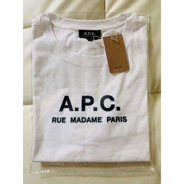 A.P.C. アーペーセー Tシャツ ロゴ 刺繍 フリークスストア a.p.c