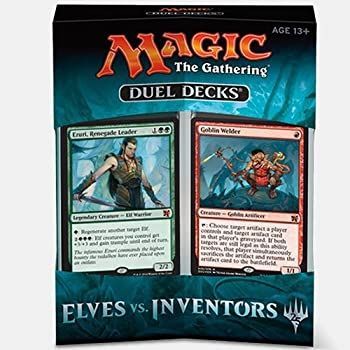 【中古】(非常に良い)マジック：ザ・ギャザリング デュエルデッキ：エルフVS発明者 英語版