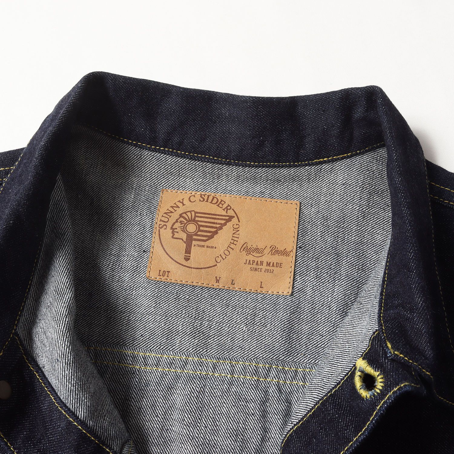 美品】SUNNY C SIDER サニーシーサイダー ジャケット インディゴ