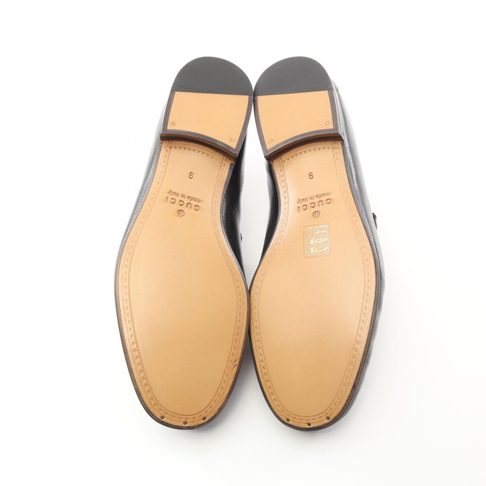 グッチ GUCCI ローファー ホースビット レザー ファブリック 