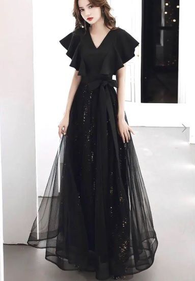 送料無料 ♥ 発表会 舞台衣装 パーティ M 9号 ドレス OPN2919