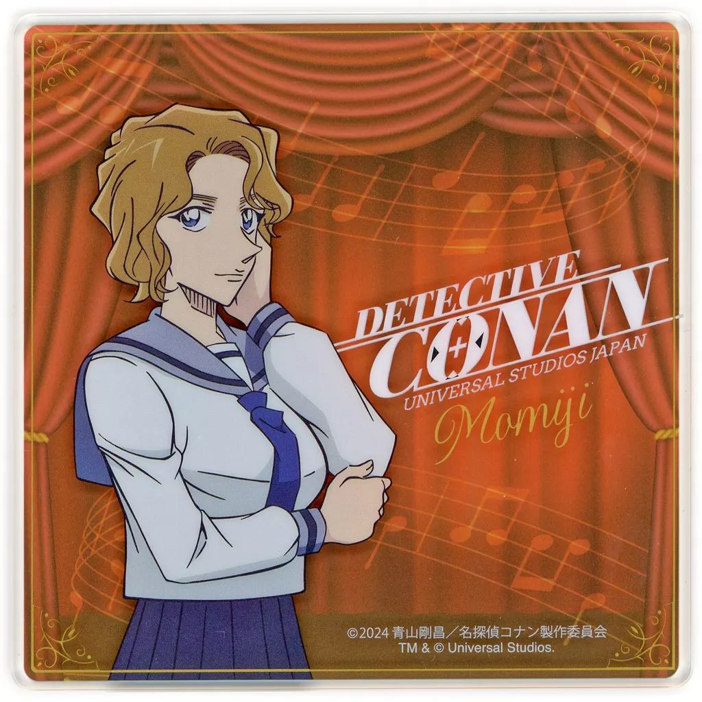 中古】コースター 大岡紅葉 アクリルコースター 「名探偵コナン