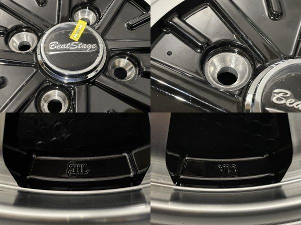 新品 バランス調整済み【海外製タイヤ 165/50R16】夏タイヤ【BeatStage SD-C 16インチ 5J4HPCD100+45】ブラポリ ムーヴ タント等　(MMT008)クレジットカード QRコード決済可能 新品 バランス調整済み【海外製タイヤ 165/50R16】夏タイヤ【BeatStage