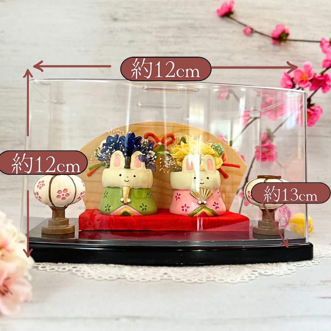 ハンドメイド お雛様飾り