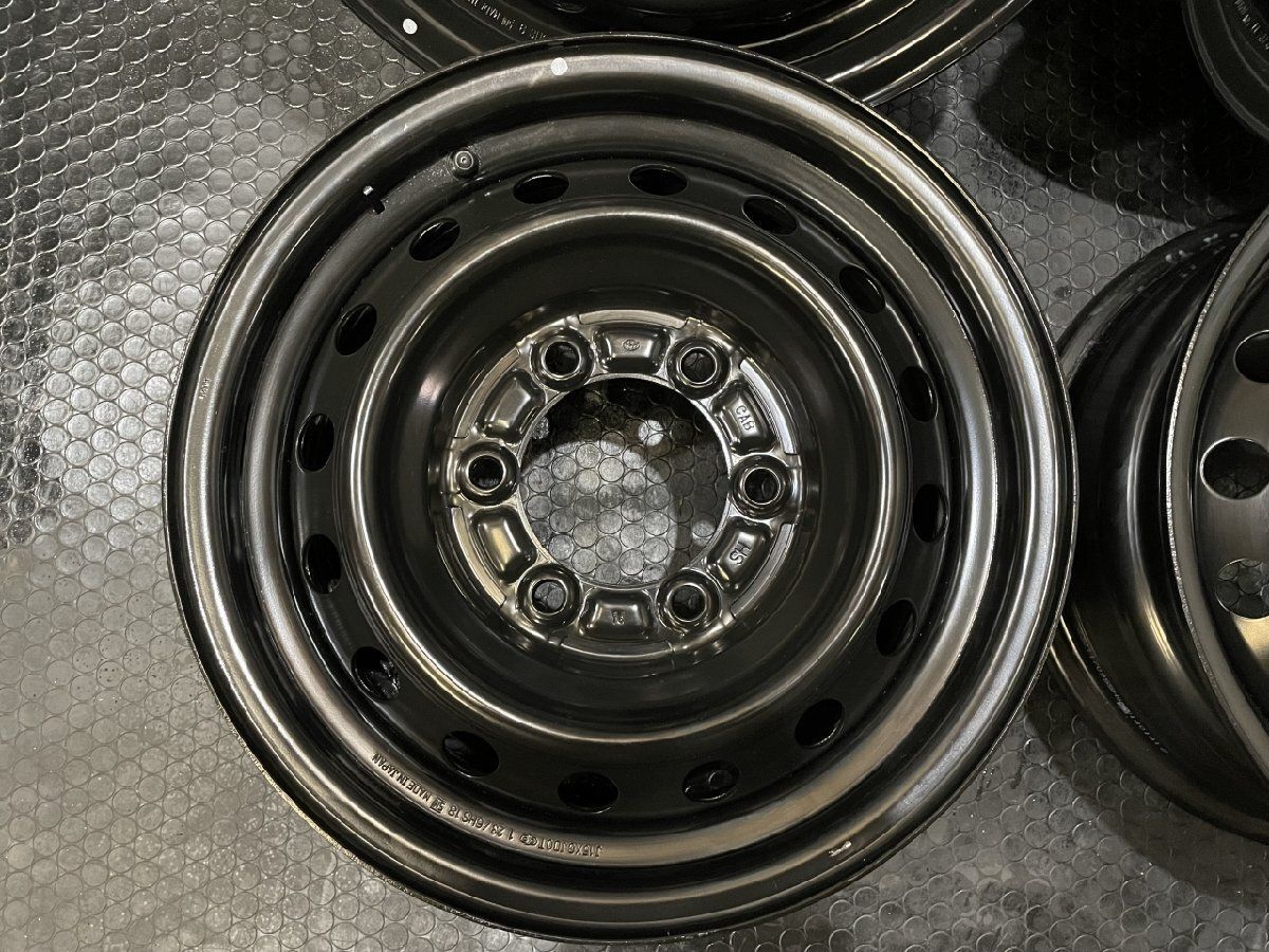 新車外し TOYOTA トヨタ 200系ハイエース 純正ホイール 純正スチール
