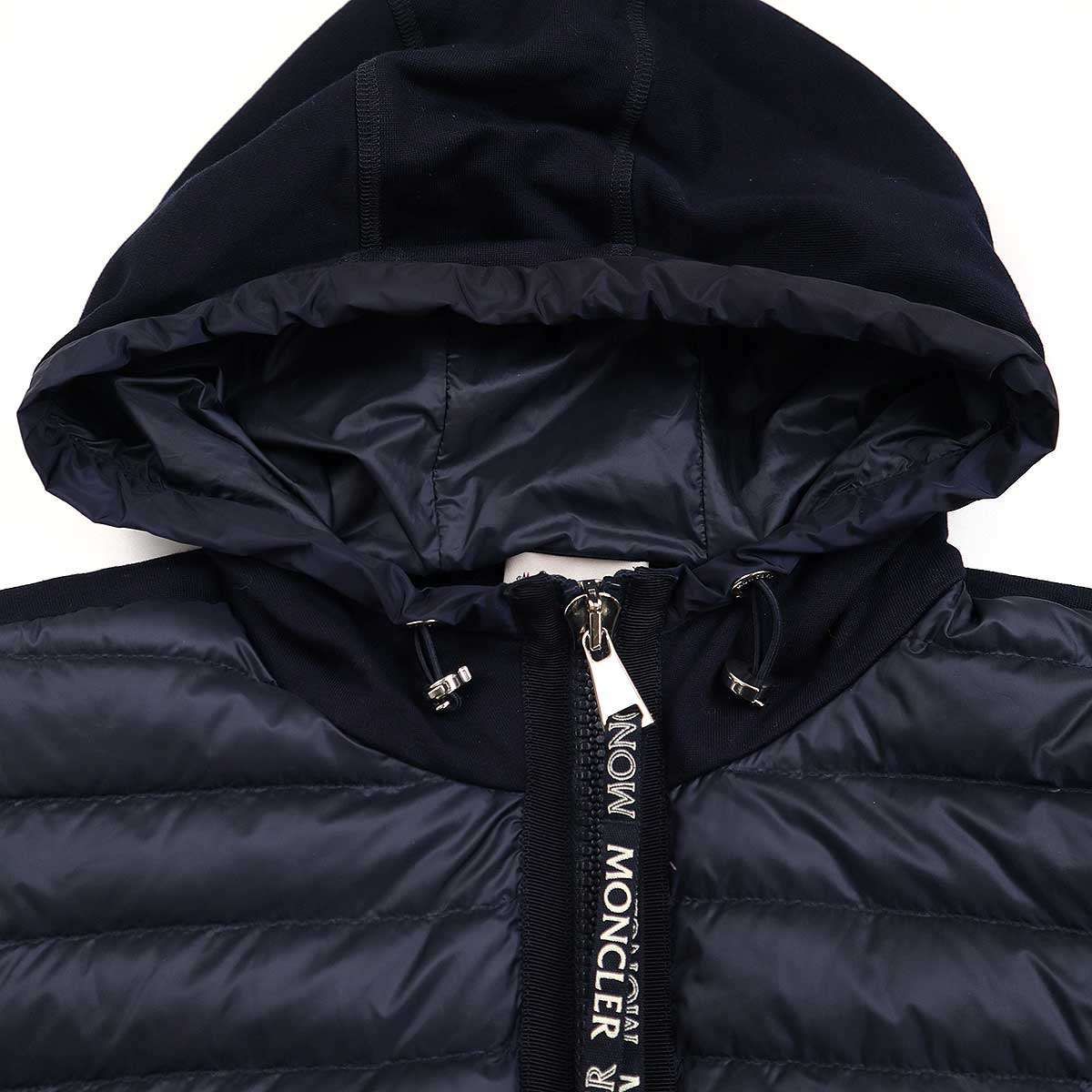 MONCLER モンクレール　ダウンジャケット スウェットコンビ MONCLER モンクレールダウンジャケット スウェットコンビ