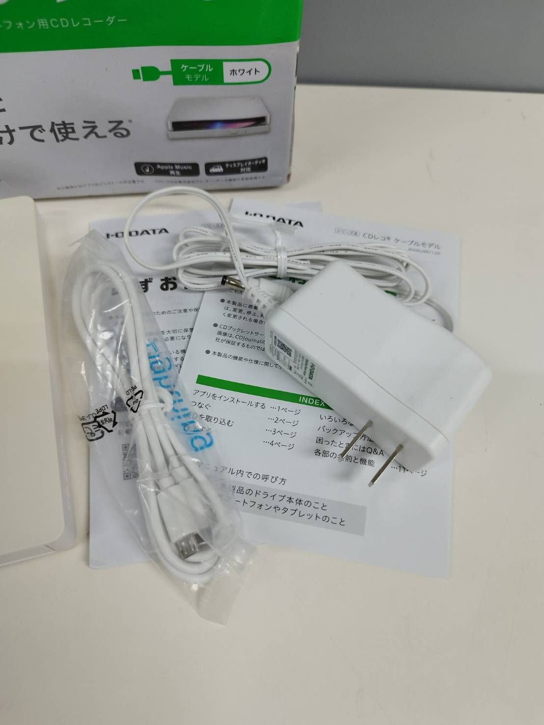 I-O DATA CDL-SE CDレコーダー I-O DATA アイ・オー・データ機器 CD-SEW スマートフォン用CD