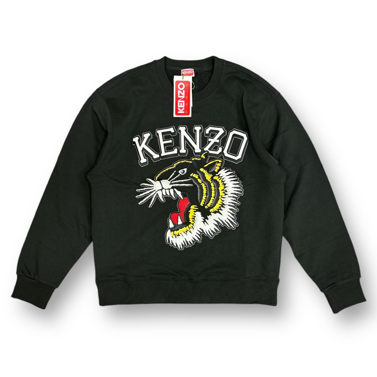 【KENZO】ヴァーシティジャングルタイガースウェットシャツ 定価50600円 新品 KENZO VARSITY JUNGLE TIGER SWEAT ヴァー
