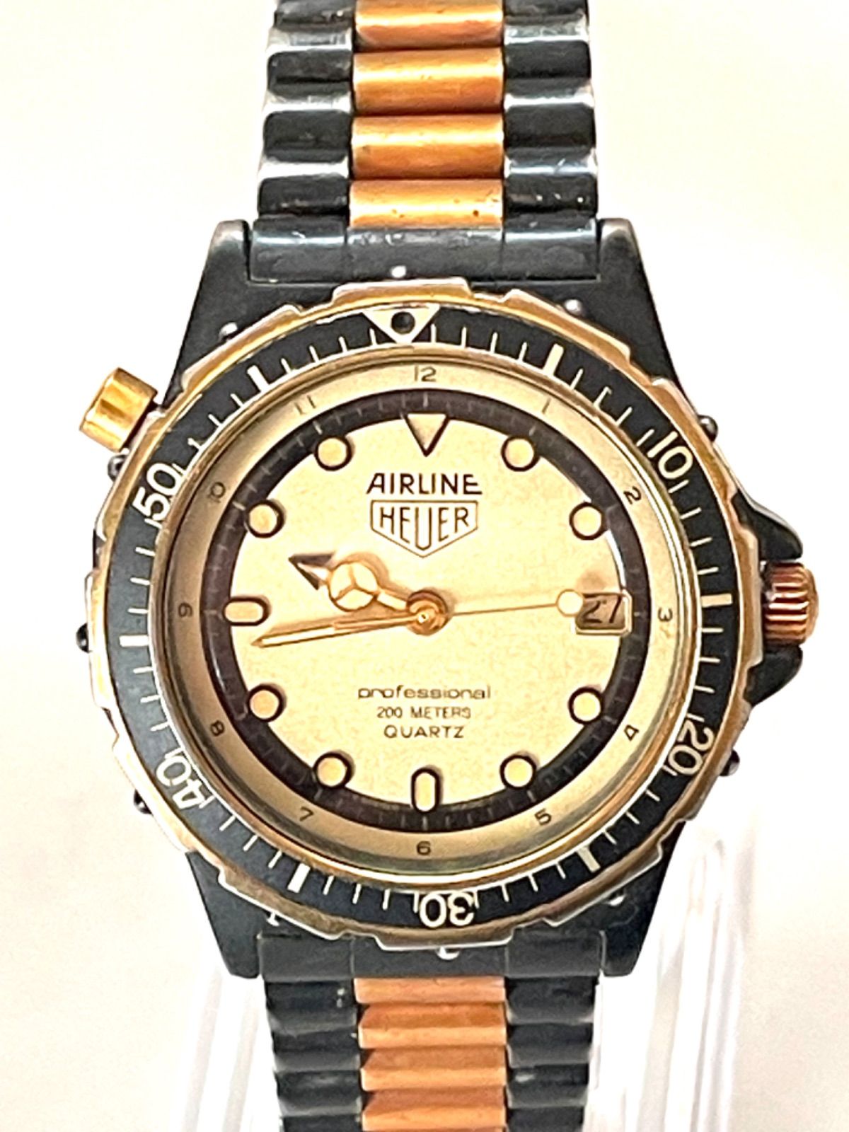 TAG HEUER タグホイヤー　エアラインairline タグホイヤー エアライン GMT 896.513 ブラック 1980年代 / TAG HEUER