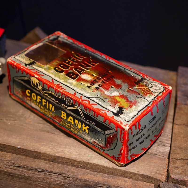 1970年代 ブリキ COFFIN BANK YONE製 ヴィンテージ ビンテージ