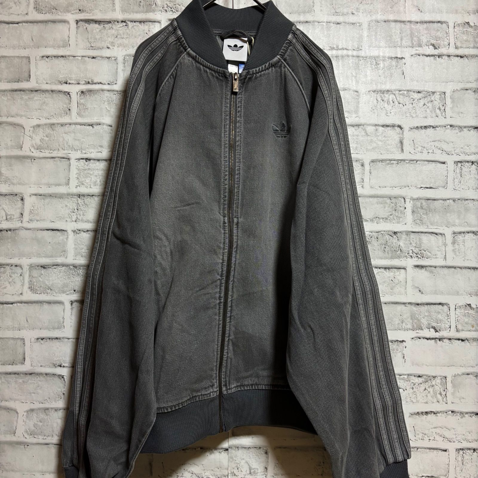 新品M⭐️adidas アディカラー ルーズ SST デニム ブラック ウォッシュ