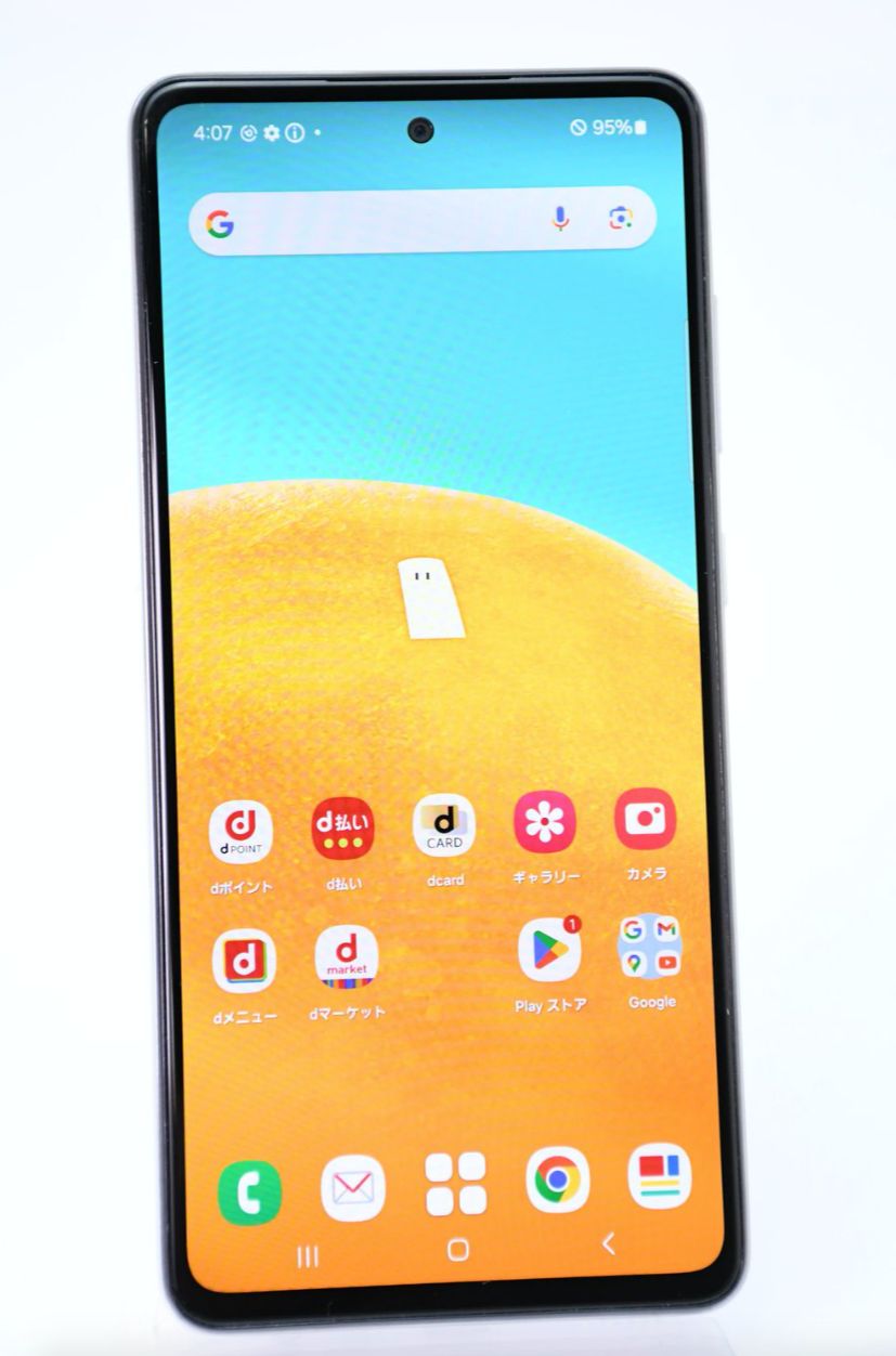 液晶美品】SIMフリー docomo Galaxy A52 5G SC-53B オーサムホワイト