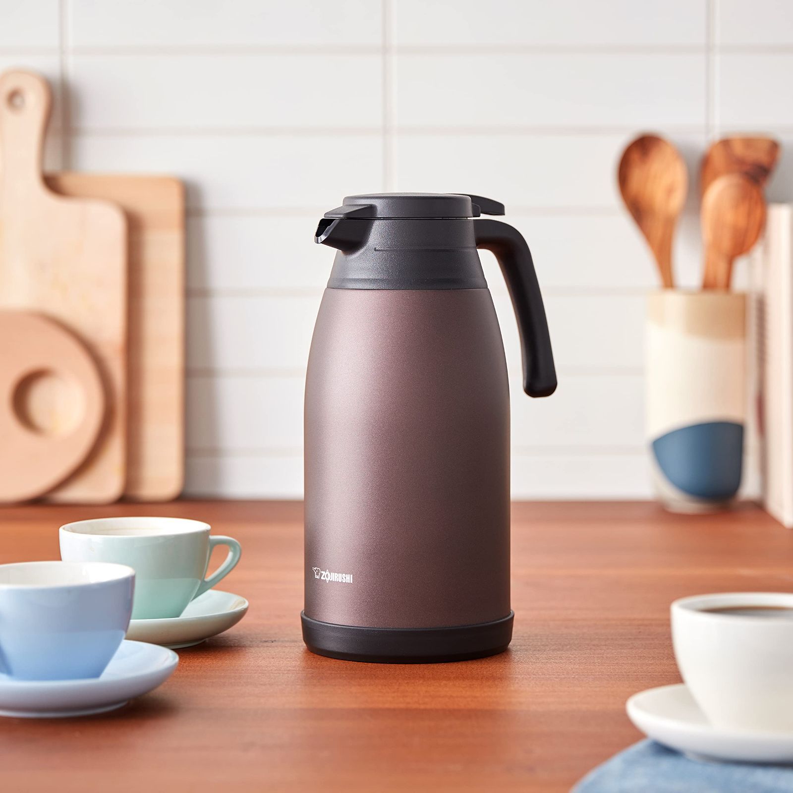 象印 ステンレスハンドポット 1.5L マットネイビー SH-HC15-AD 象印真空２重まほうびんステンレスハンドポット 1.5L マット