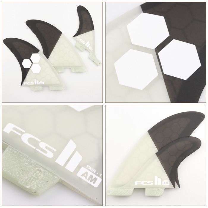 FCS2 FIN フィン ツインスタビ 2＋1 アルメリックツイン AM (AL