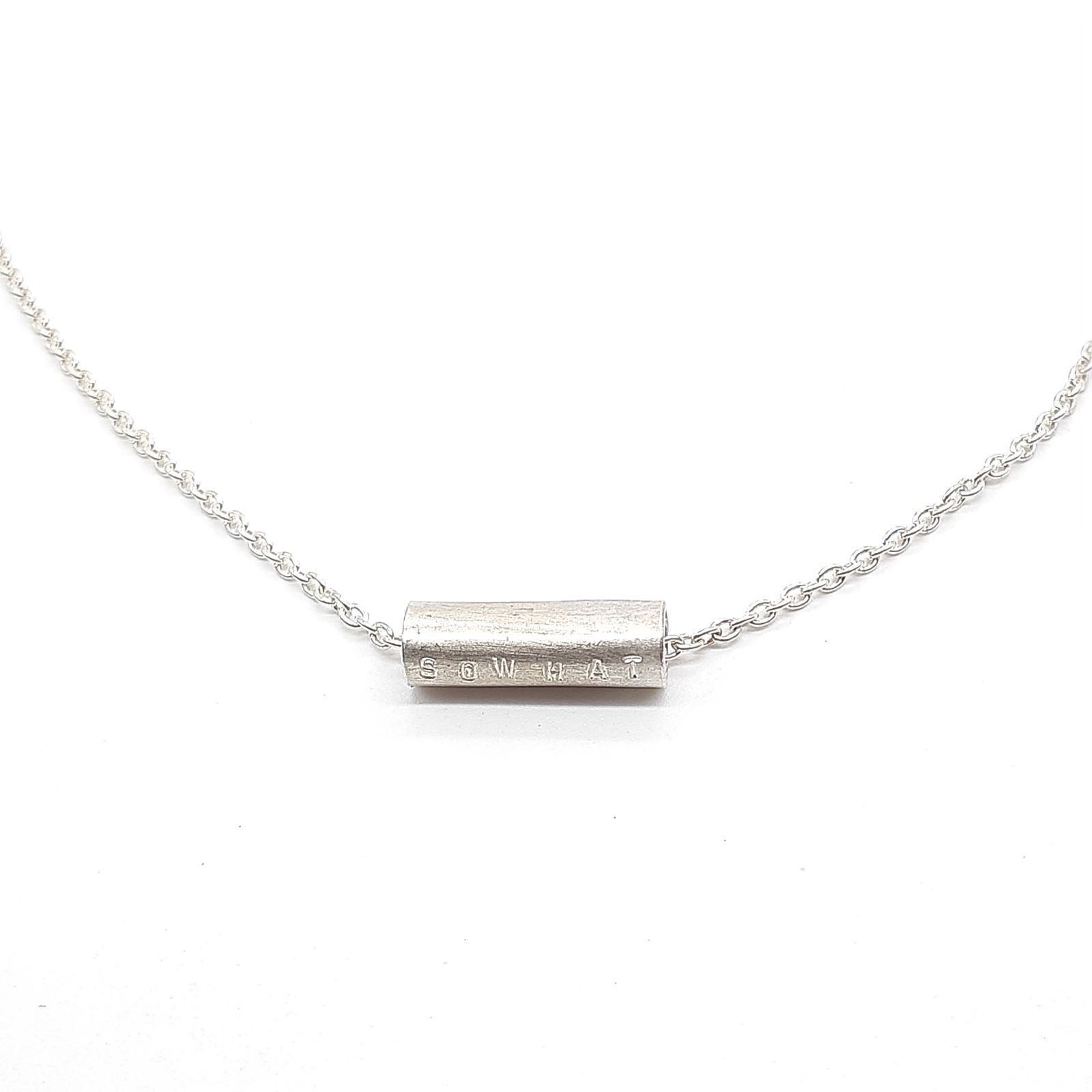 レア 約45cm soraton ケンズスクラッチ SILVER ネックレス kens scratch ケンズスクラッチ ネックレス PIPE-chain-neck N