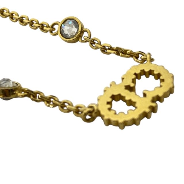 ディオール CLAIR D LUNE クレール ディー リュヌ ネックレス ペンダント CDロゴ ゴールド ラインストーン Christian Dior レディース 女性 メンズ 男性 ユニセックス ギフト プレゼント バッグ カバン 財布 SIROKUMA-CORPORATION_COM