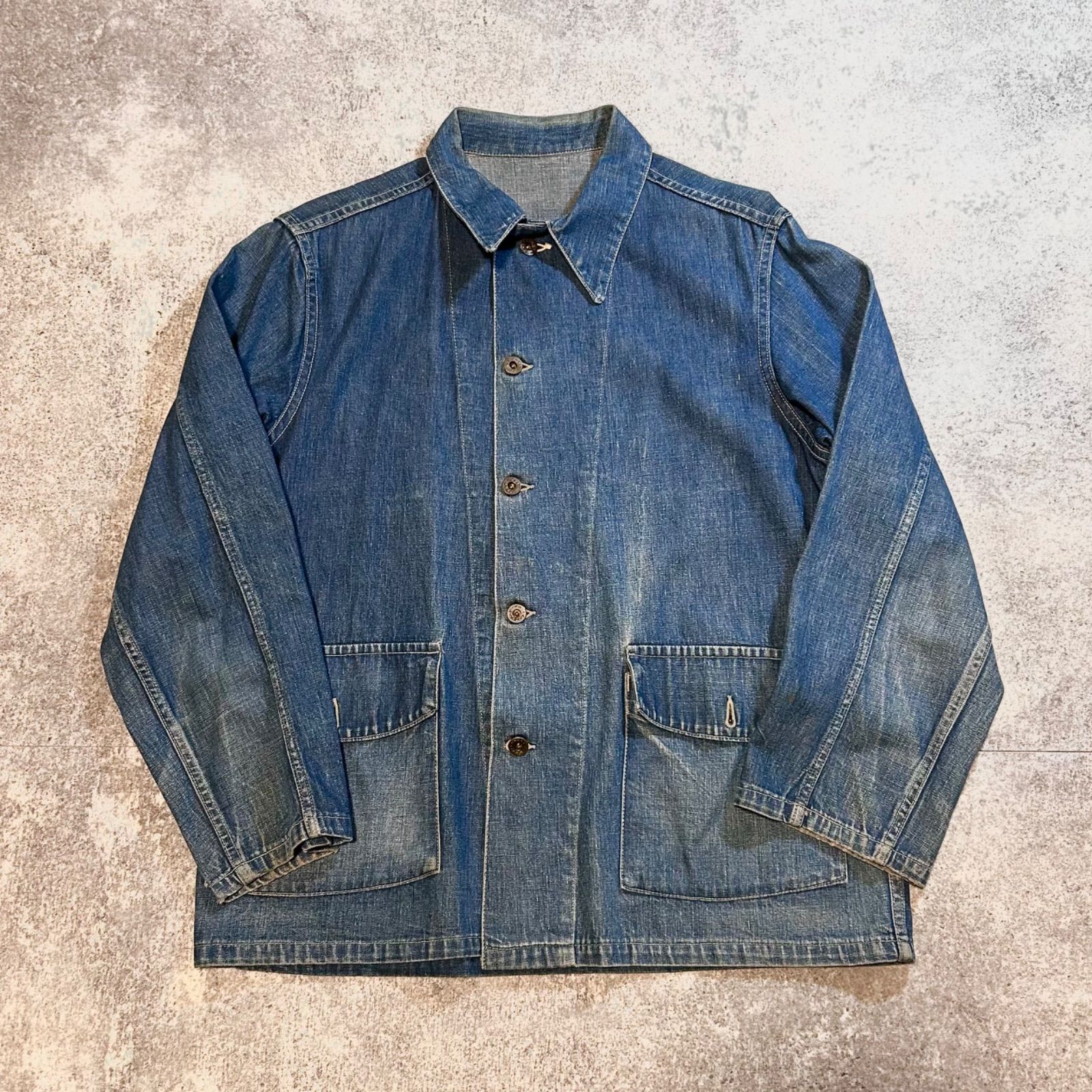 SPECIAL!!! 40s US ARMY WWⅡ VINTAGE DENIM COVERALL 2POCKET