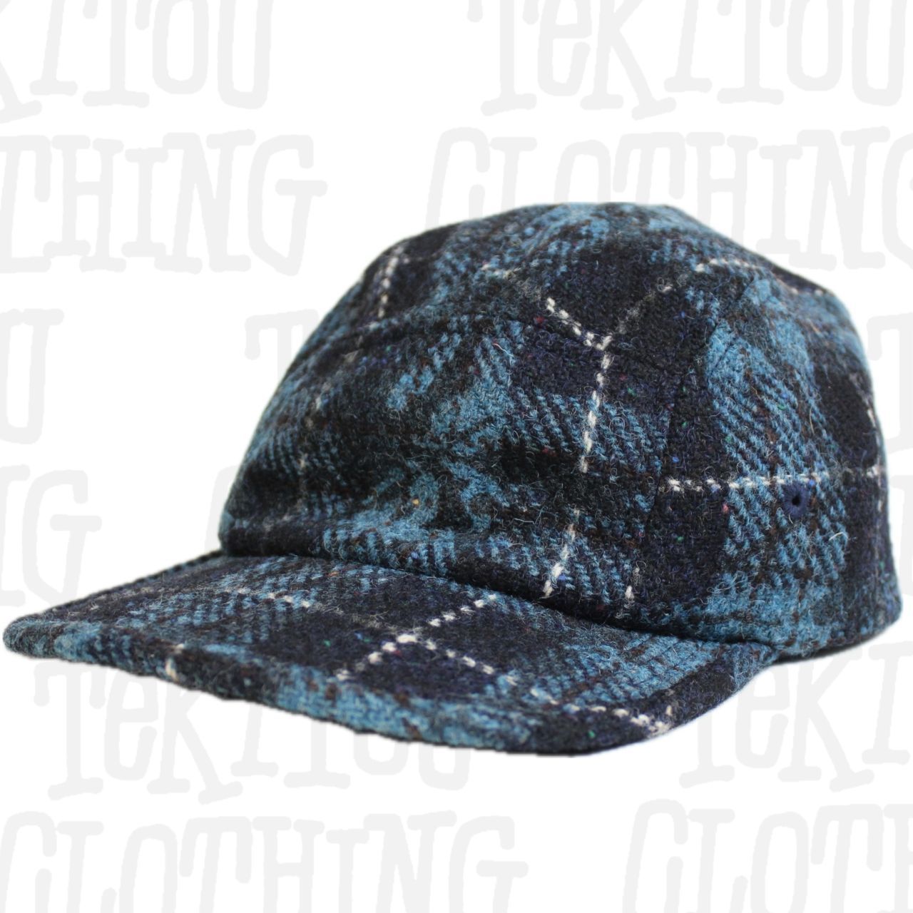 GOODENOUGH x Harris Tweed | 5-Panel Wool Cap | グッドイナフ ハリスツイード キャップ 帽子 古着