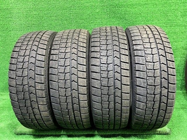 DUNLOP スタッドレス ダンロップ ウィンターマックスWM02 205 60R16 4本 2本6ミリ 2本7ミリ