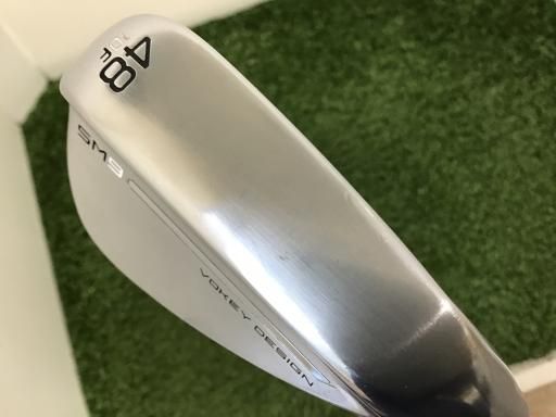 タイトリスト VOKEY SPIN MILLED SM9 ツアークロム 48°|10°F ウェッジ WG 純正特注シャフト フレックスR メンズ 男性用 右利き 右用 Cランク ゴルフクラブ