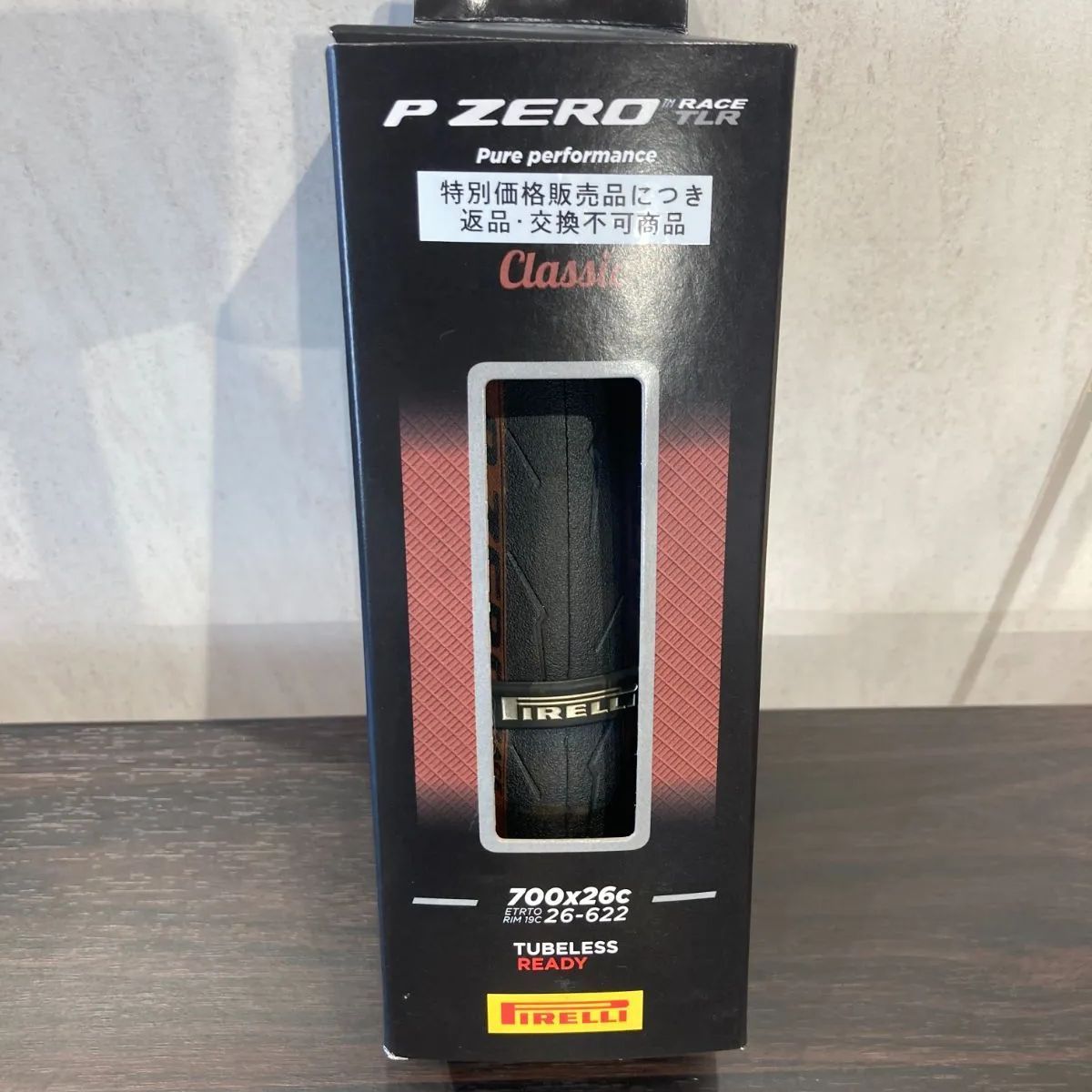 タイヤ ピレリ P ZERO Race TLR Classic 700x26 Black/Brown