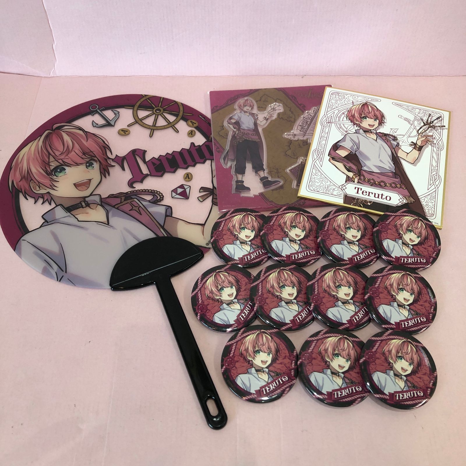 □騎士A / 騎士X てるとくん 缶バッジ 他 グッズ ※バラ売り不可