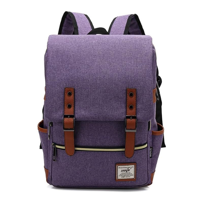 [D-SACK] リュック サック バックパック 大容量 通勤 通学 ナップ ザック A4 カジュアル パープル 0