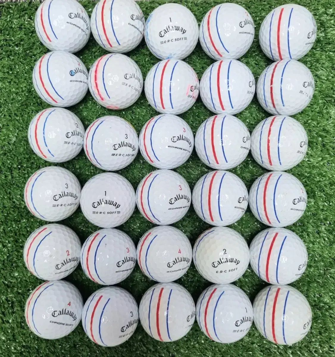 Callaway(キャロウェイ) トリプルトラック A -レベル 30 区 ゴルフボール ロストボール