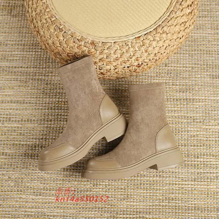 中学生 高校生 レディース ファッション スエードブーツ ショートブーツ 秋冬 痛くない 大人 カジュアルガー 靴 可愛い 女子 オシャレ kni4a550152 KIN-KAAI_COM