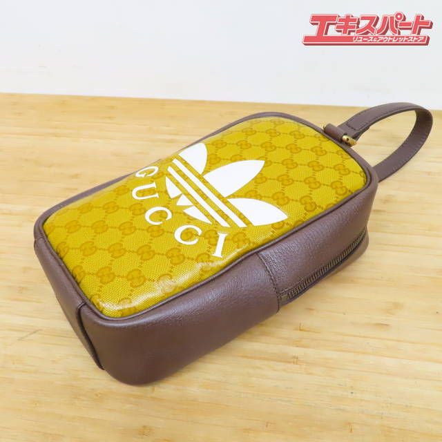 GUCCI × adidas ミニ トップハンドル バッグ グッチ アディダス