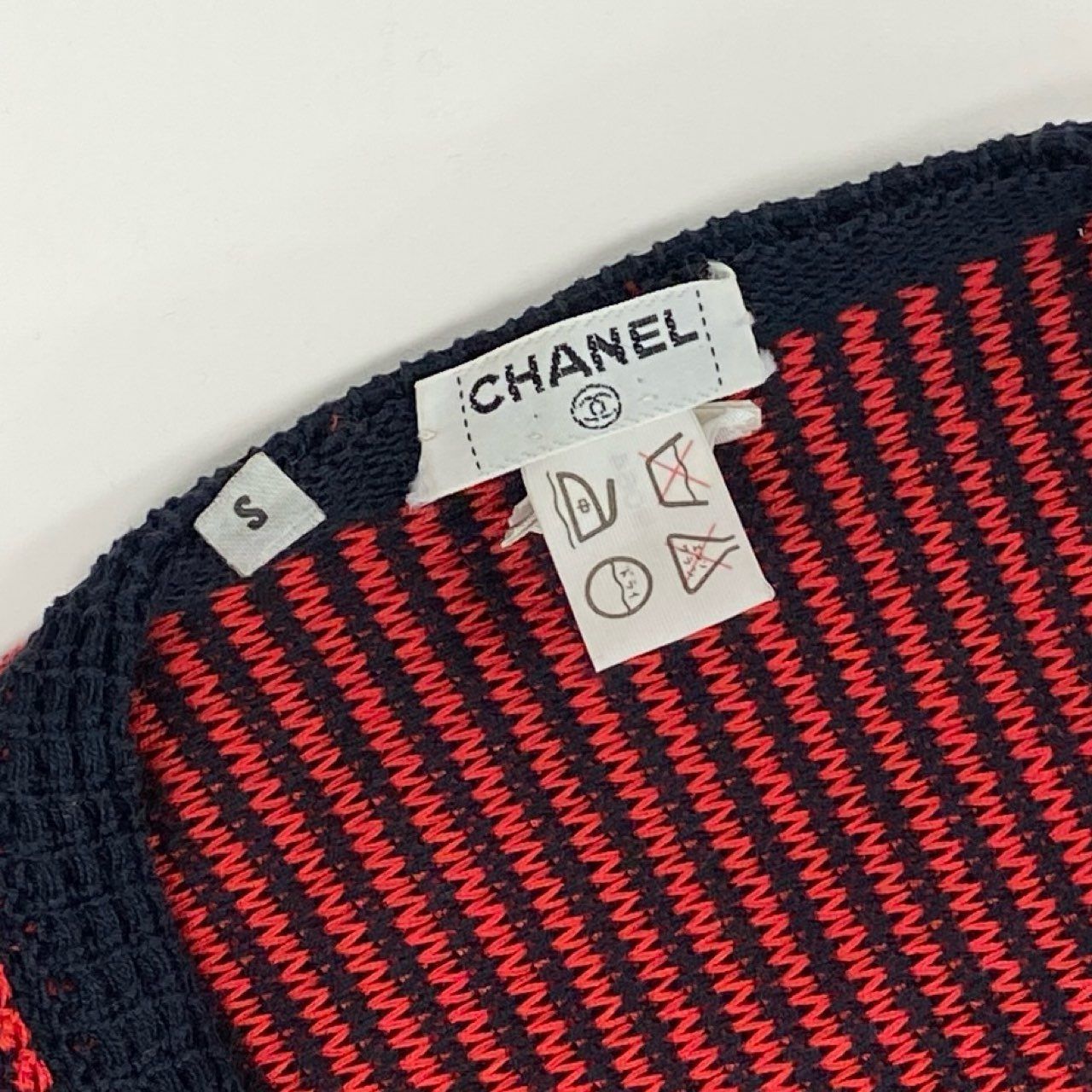 8h4 CHANEL シャネル ココマークボタン 4ポケット ニット