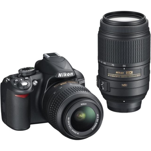ニコン デジタル一眼 Nikon D3100 ダブルズームセット 中古 新品 ニコン デジタル一眼 Nikon D3100 ダブルズームセット 中古 新品