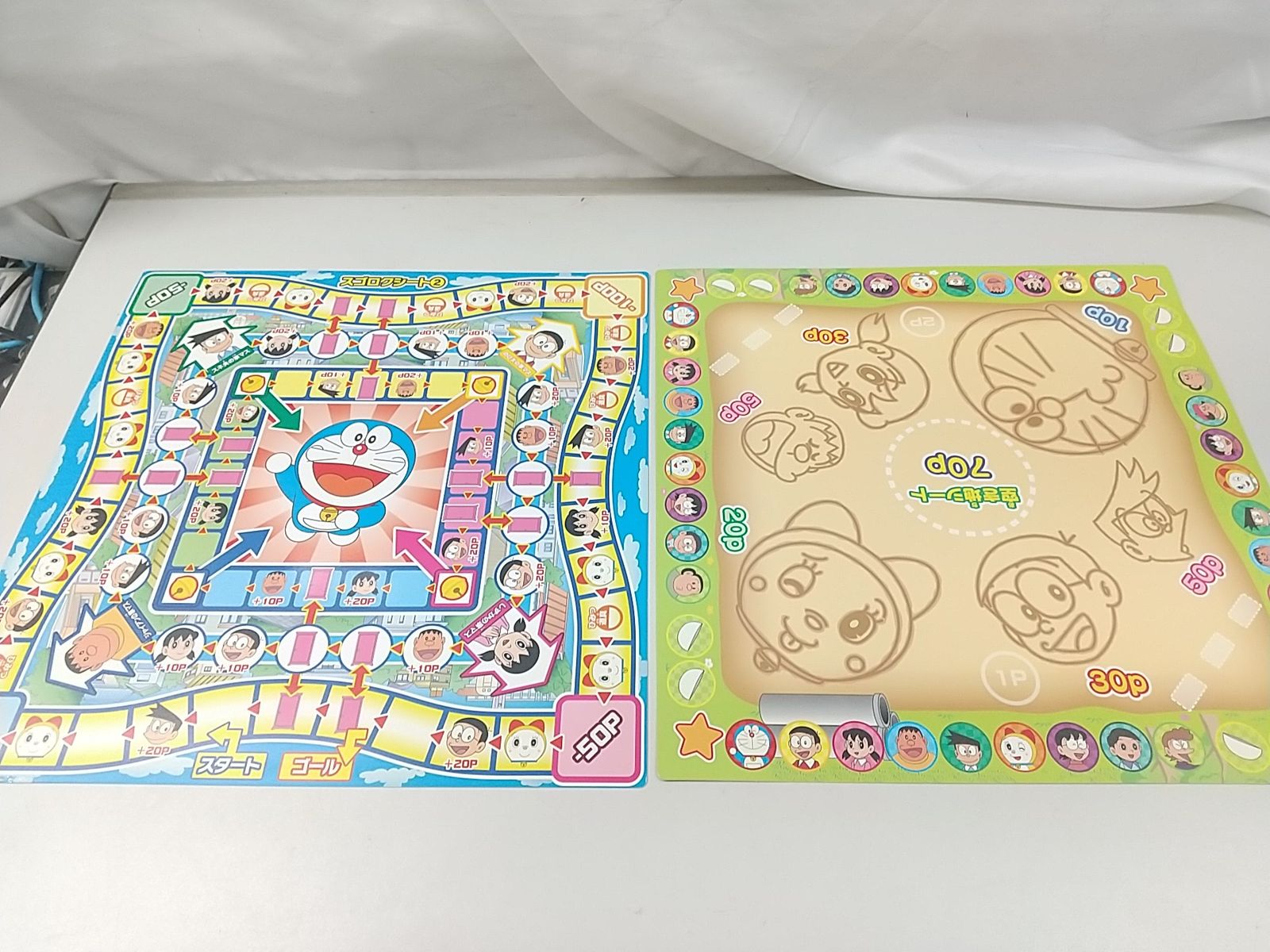 一部付属品欠品】ドラえもん 絵合わせゲーム ドンジャラDX