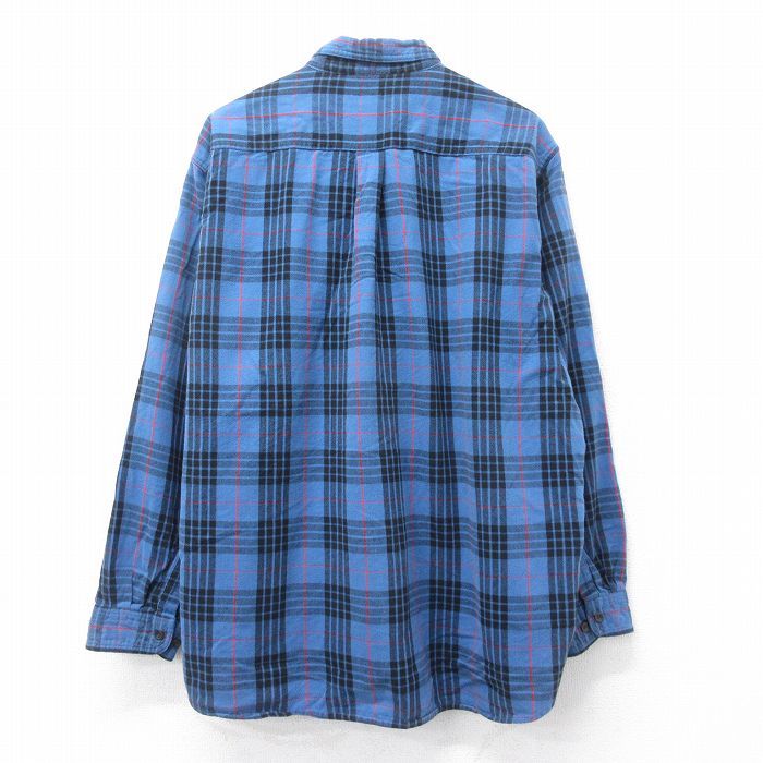 バッグ L.L.BEAN Leather Tote Bag (Large) XL/古着 エルエルビーン LLBEAN 長袖 フランネル シャツ メンズ 00s