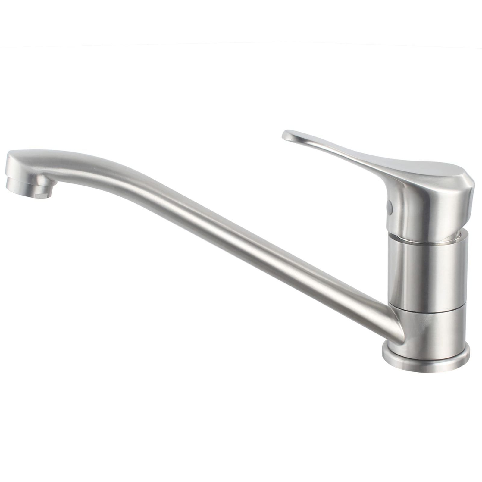 キッチン蛇口 UMANYI シングルレバー混合栓 ワンホール混合栓 キッチン 蛇口 水道 キッチン用混合水栓 ステンレス鋼製 浄鉛 吐水口回転 SSKF01AX