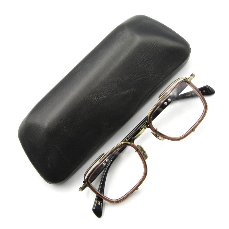 未使用 Ptolemy48 トレミー48 メガネフレーム E-055 EMPEROR 日本製  