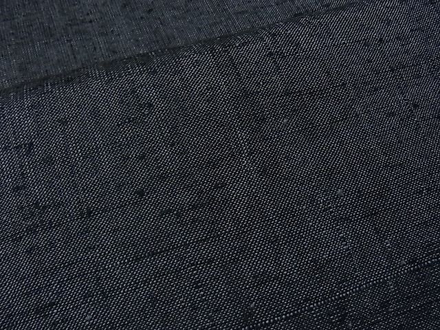 平和屋1男性　紬　単衣　霞文　逸品　CAAE0590yc