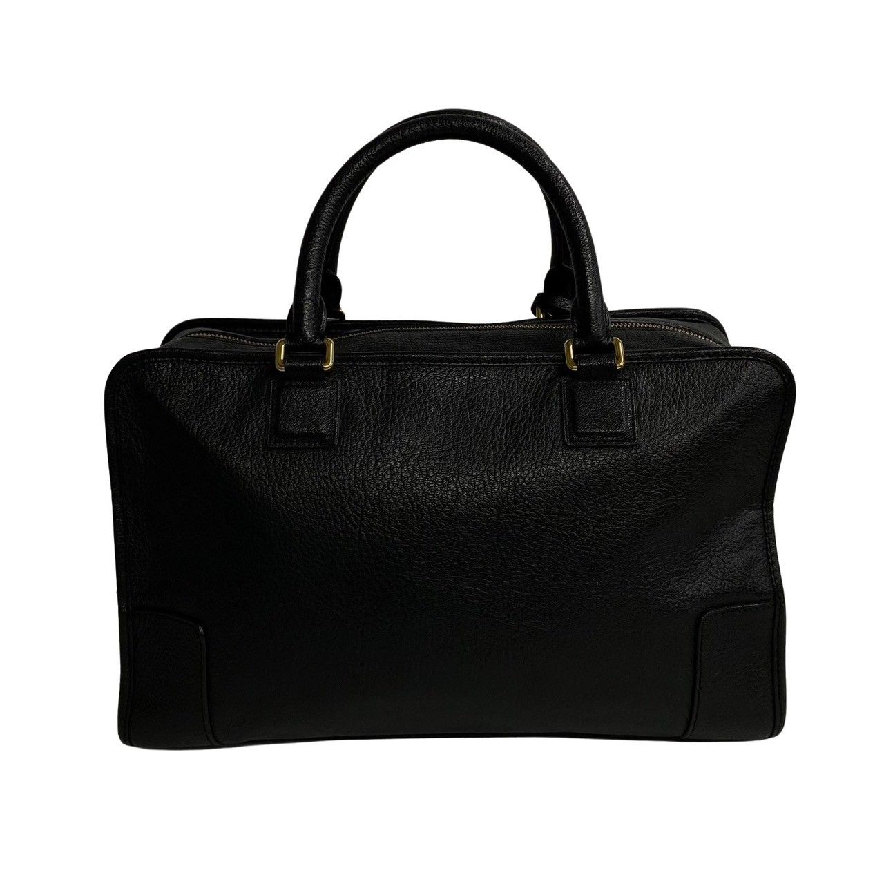 ほぼ未使用 保存袋付 LOEWE ロエベ アナグラム ロゴ アマソナ36 レザー 