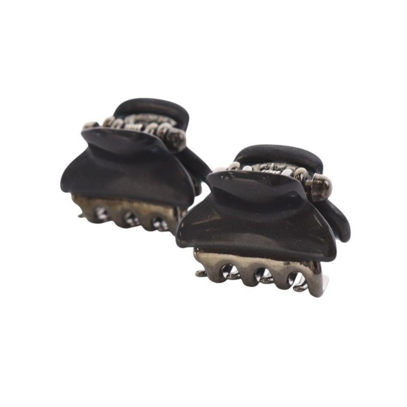 acca ヘアクリップ ブラック 2個セット 大人気の”オールブラック”ヘアクリップが遂に登場♪ | ONWARD CROSSET